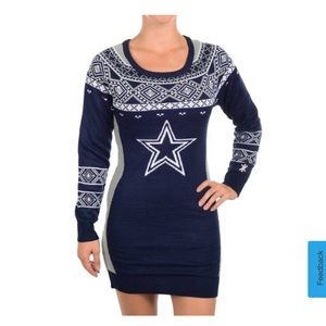dallas cowboys sweater dress